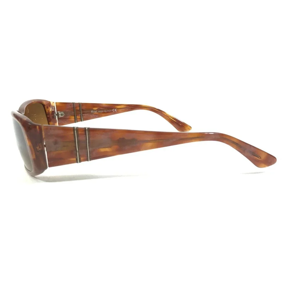 Persol Sunglasses 2842-S 765/3C Brown Rectangular Frames with Brown Lenses